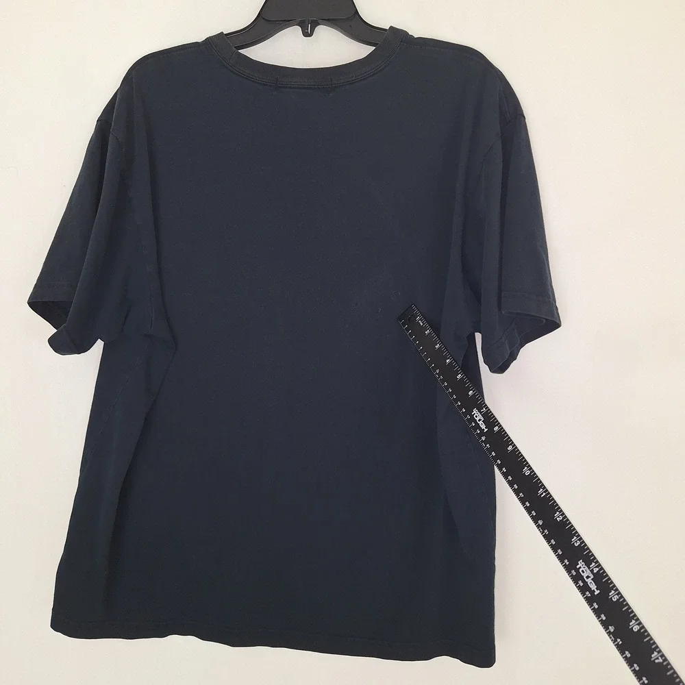 Vintage VTG 100% Cotton Quiet Luxury Banana Republic Minimalist Black T-Shirt XL
